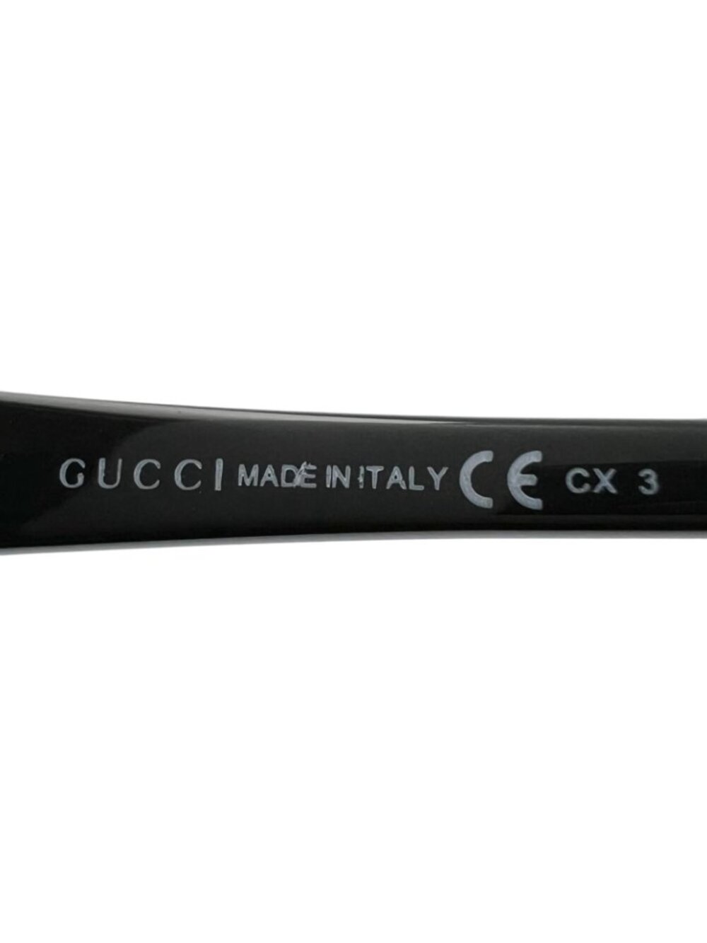 ★SOLD★ Gucci GG Logo Acetate Black Sunglasses Eyewear - Picture 9 of 10